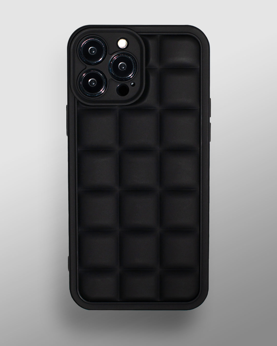 Black Cube Iphone Case