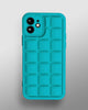 Blue Cube Iphone Case