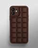 Brown Cube Iphone Case