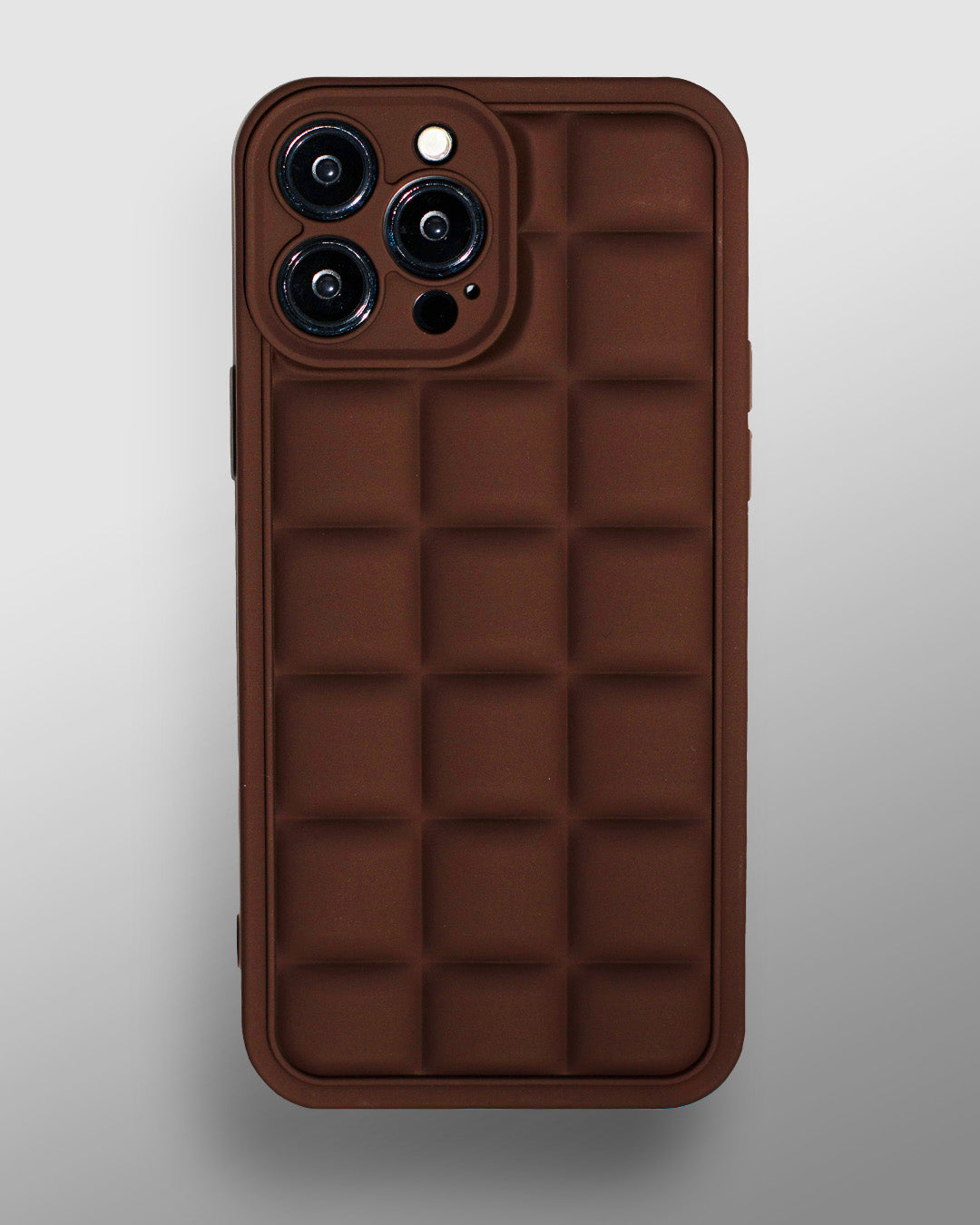 Brown Cube Iphone Case