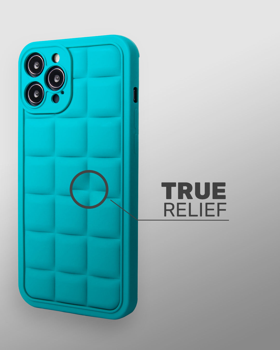 Blue Cube Iphone Case