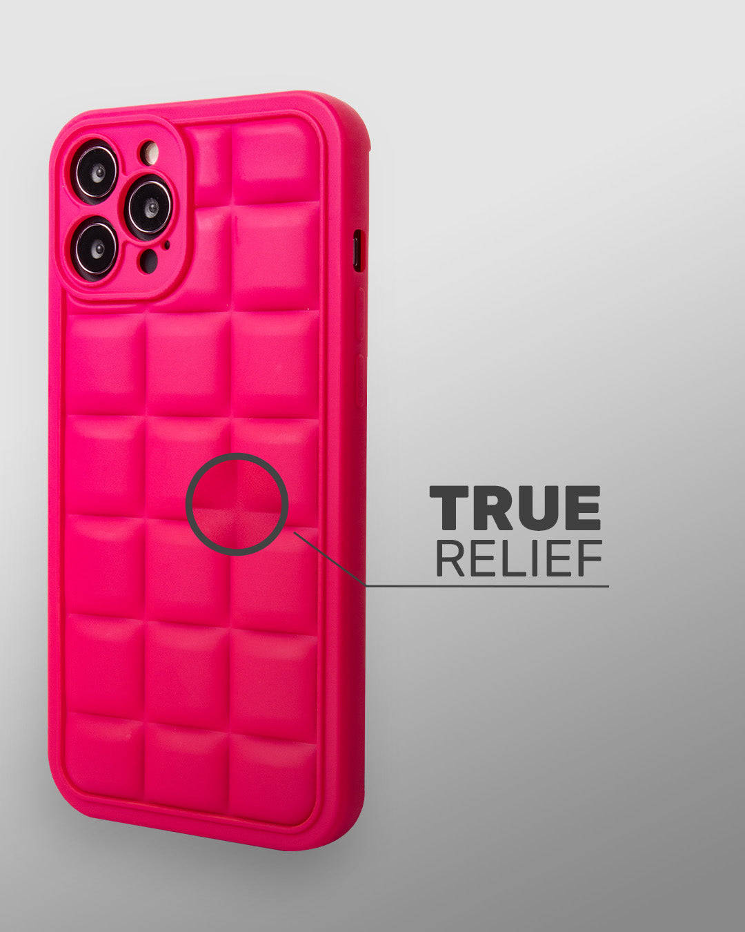 Pink Cube Iphone Case