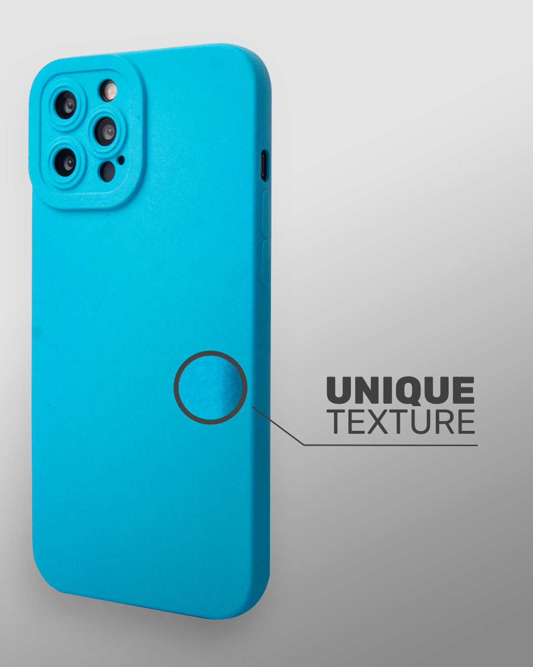 Blue Silicone Iphone Case