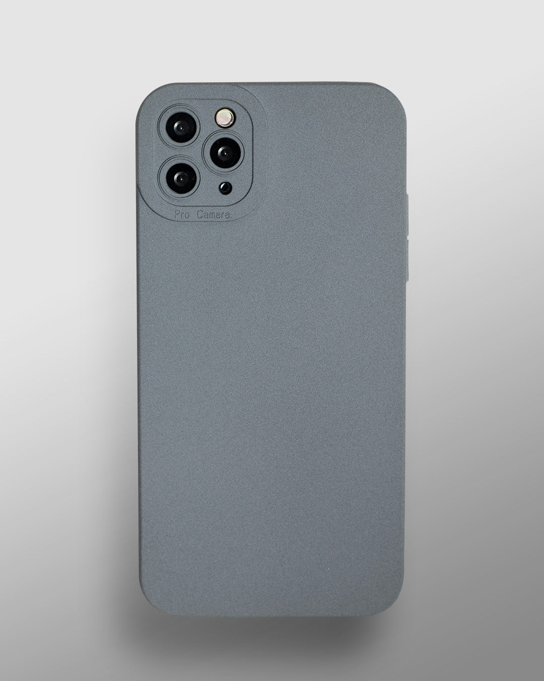 Gray Silicone Iphone Case